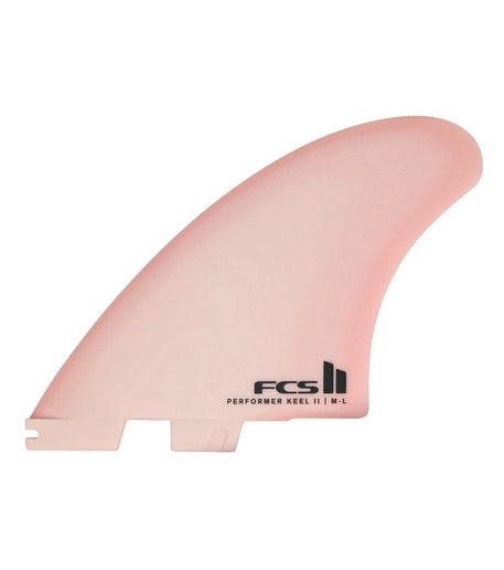 FCS FCS II Performer Keel Performance Glass Twin Fins - Blush
