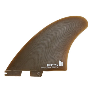 FCS FCS II Performer Keel Performance Glass Twin Fins - Cacao