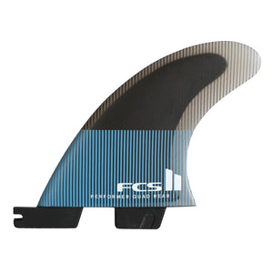 FCS FCS II Performer Performance Core Quad Rear Fins - Tranquil Blue