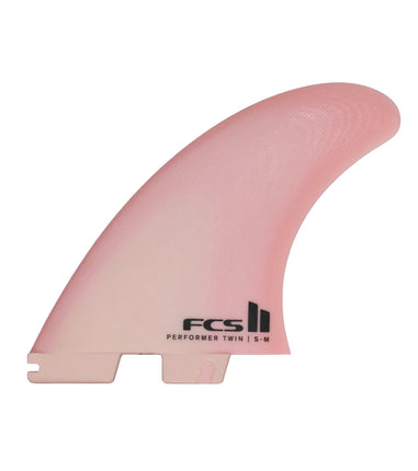 FCS FCS II Performer Twin + 1 Performance Glass Fins - Blush