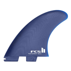 FCS FCS II Performer Twin + 1 Performance Glass Fins - Cali Blue