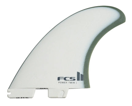 FCS FCS II Power Twin + 1 Performance Glass Twin + 1 Fins - Alpine