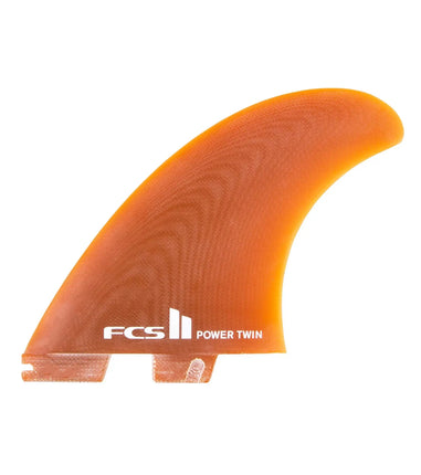 FCS FCS II Power Twin + 1 Performance Glass Twin + 1 Fins - Cola