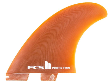 FCS FCS II Power Twin + 1 Performance Glass Twin Fins + 1