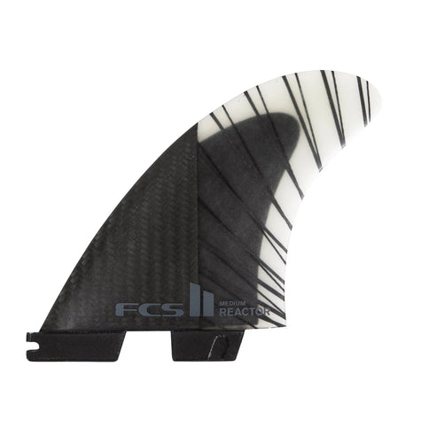 FCS FCS II Reactor PC Carbon Thruster Fins Black / Charcoal