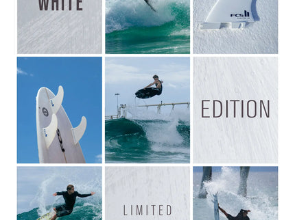 FCS FCS II Reactor Performance Core Thruster Fins - White Edition