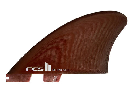 FCS FCS II Retro Keel Performance Glass Twin Fins