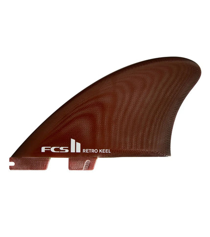 FCS FCS II Retro Keel Performance Glass Twin Fins