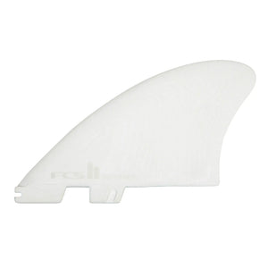 FCS FCS II Retro Keel Performance Glass Twin Fins - White