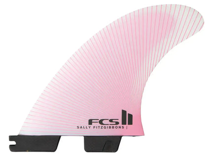 FCS FCS II Sally Fitzgibbons PC Thruster Fins Dusty Pink M