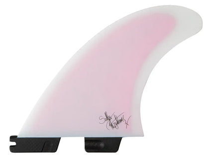 FCS FCS II Sally Fitzgibbons PC Thruster Fins Dusty Pink M