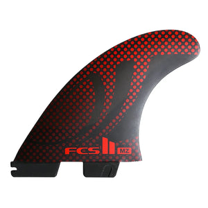 FCS FCS II Sharpeye Performance Core Thruster Fins - Black / Red
