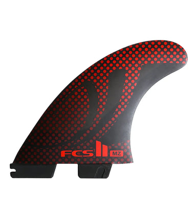 FCS FCS II Sharpeye Performance Core Thruster Fins - Black / Red