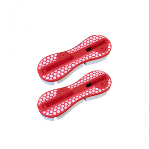 FCS FCS II Side Fin Plug Set 5 Degrees Red Mood