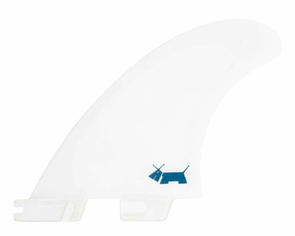 FCS FCS II Skindog Performance Core Sidebite Fins Medium White