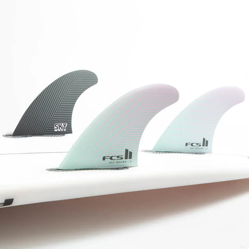 FCS FCS II Sky Brown Performance Core Thruster Fins