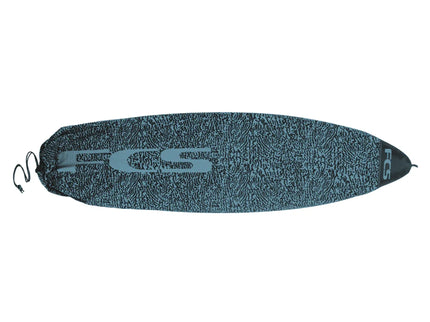 FCS FCS Stretch Funboard Board Cover - Tranquil Blue