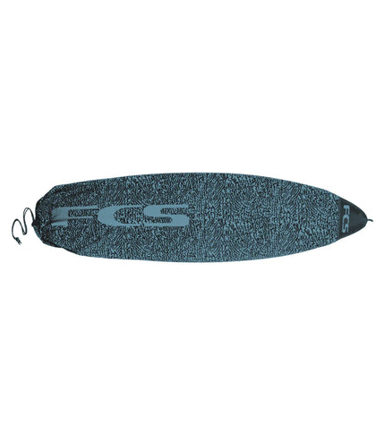 FCS FCS Stretch Funboard Board Cover - Tranquil Blue