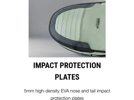 FCS FCS Travel 2 Wheelie Longboard Board Bag GO-Light