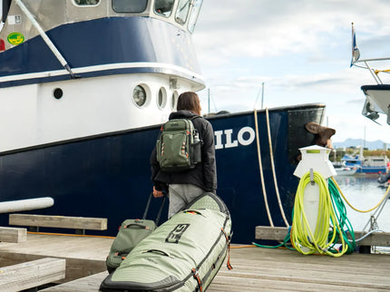 FCS FCS Travel 3 Wheelie Shortboard / Fish Board Bag GO-Light