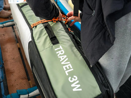 FCS FCS Travel 3 Wheelie Shortboard / Fish Board Bag GO-Light