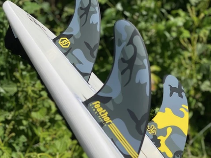 Feather Fins Feather Fins Dual Tab Signatures Joan Duru HC Thruster Fins