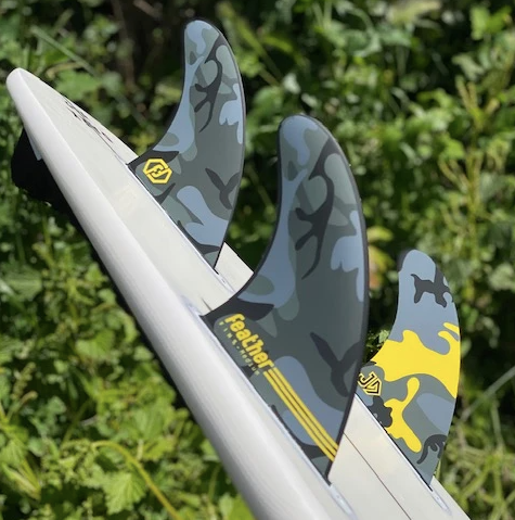 Feather Fins Feather Fins Dual Tab Signatures Joan Duru HC Thruster Fins