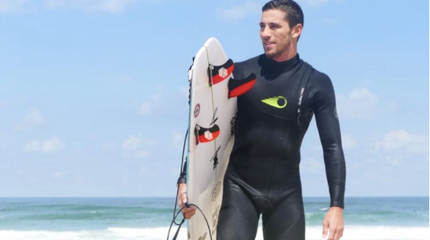 Feather Fins Feather Fins Dual Tab Signatures Jonathan Gonzalez Thruster Fins Red