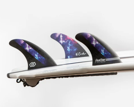Feather Fins Feather Fins Single Tab Signatures Willian Cardoso HC Thruster Fins Thunder