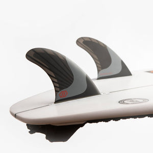 Feather Fins Feather Fins Single Tab Superlight Thruster Black Hexa Core