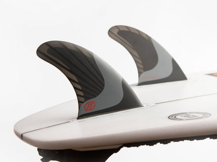 Feather Fins Feather Fins Single Tab Superlight Thruster Black Hexa Core