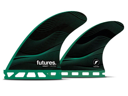 Futures Fins Futures F8 RTM Hex Legacy Quad Fins Green