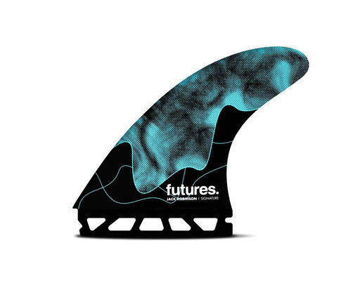 Futures Fins Futures Fins Jack Robinson Honeycomb Thruster Set Aqua