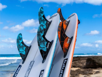 Futures Fins Futures Fins Jack Robinson Honeycomb Thruster Set Aqua