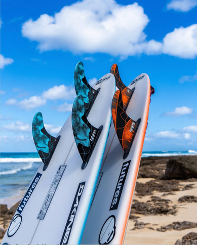 Futures Fins Futures Fins Jack Robinson Honeycomb Thruster Set Aqua