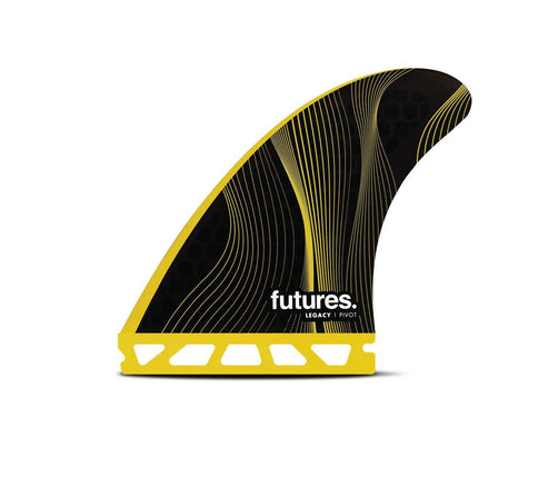 Futures Fins Futures Fins P6 RTX Legacy Series Thruster Medium Yellow