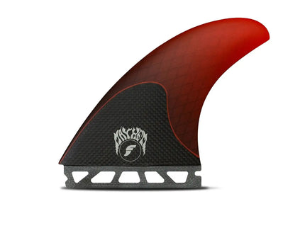 Futures Fins Futures Mayhem 3.0 RTM Hex Thruster Fins Red