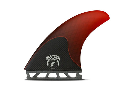 Futures Fins Futures Mayhem 3.0 RTM Hex Thruster Fins Red