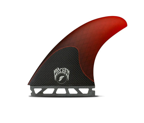 Futures Fins Futures Mayhem 3.0 RTM Hex Thruster Fins Red