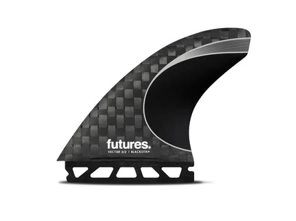 Futures Fins Futures Vector 3/2 Blackstix Thruster Fins