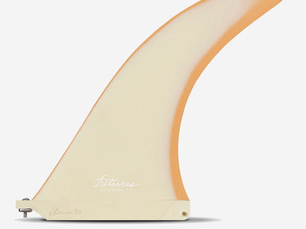 Futures Fins Futures Zack Flores 9.5 Fiberglass Single Fin Orange/Cream