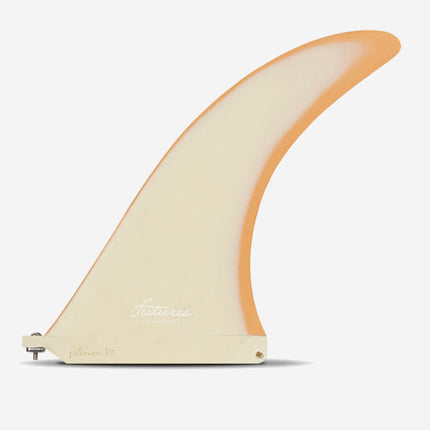 Futures Fins Futures Zack Flores 9.5 Fiberglass Single Fin Orange/Cream
