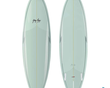 Gerry Lopez Surfboards Gerry Lopez Midway - Trueride PU - FCS II - 2 + 1 7'6 Light Green