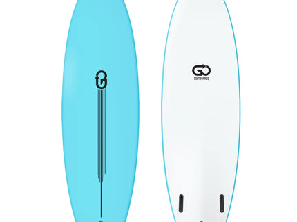 GO Softboards GO Softboards Surf Range - Fiber Tech - 3 Fin