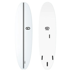 GO Softboards GO Softboards Surf Wide Range - Fiber Tech - 3 Fin