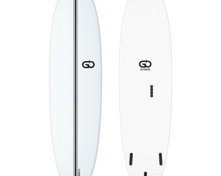 GO Softboards GO Softboards Surf Wide Range - Fiber Tech - 3 Fin