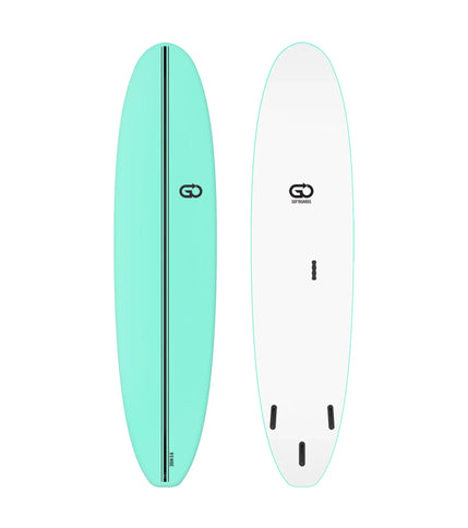 GO Softboards GO Softboards Surf Wide Range - Fiber Tech - 3 Fin