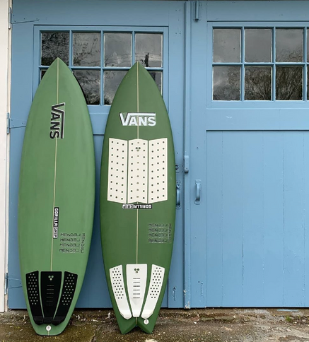 Gorilla Surf Gorilla Skinny Three Tailpad Red