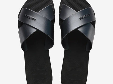 Havaianas Havaianas Aqua Metallic Slippers Black