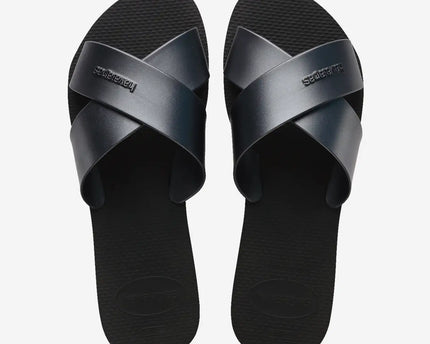 Havaianas Havaianas Aqua Metallic Slippers Black